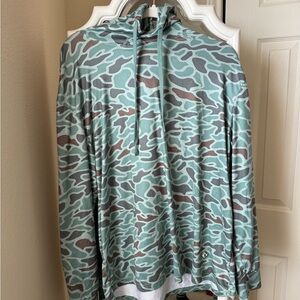 Camouflage Long Sleeve Hoodie